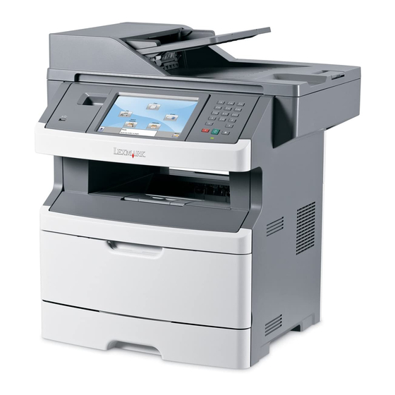 LEXMARK 464DE - X B/W LASER USER MANUAL Pdf Download | ManualsLib