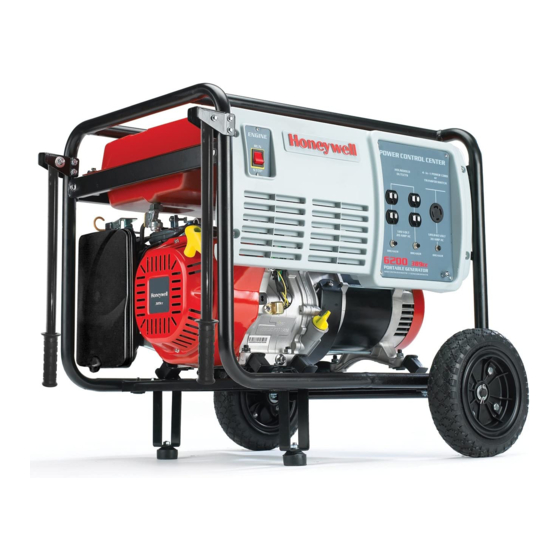 Honeywell Hw6200l - Portable Generator Owner's Manual Pdf Download 