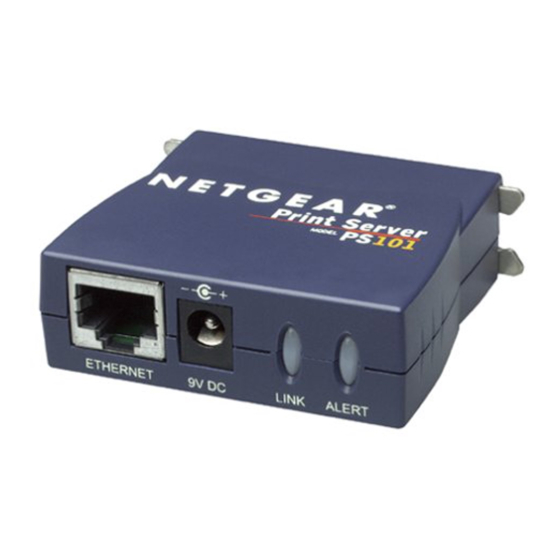 NETGEAR PS101NA INSTALLATION MANUAL Pdf Download ManualsLib
