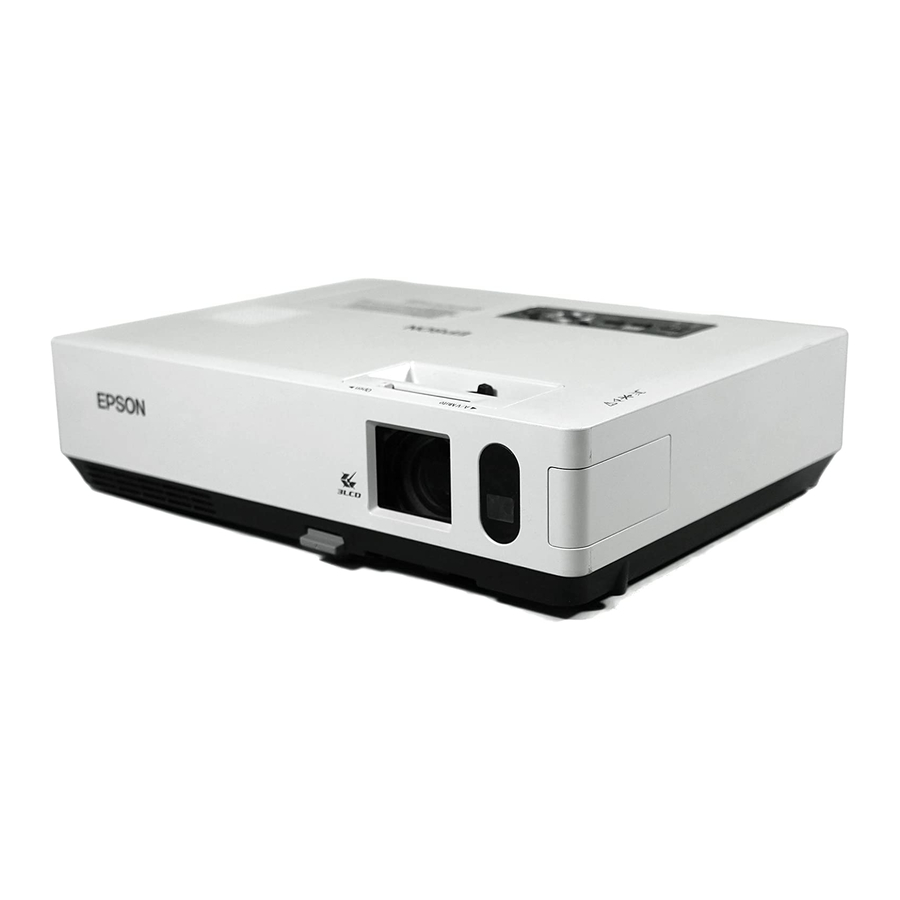 Epson 1810p - PowerLite XGA LCD Projector Product Support Bulletin