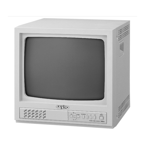 SANYO VMC8614F 14" SUPER HIGH RESOLUTION COLOR MONITOR SPECIFICATION