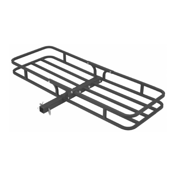 HAUL MASTER 500 LB. CAPACITY KNOCKDOWN CARGO CARRIER SET UP AND