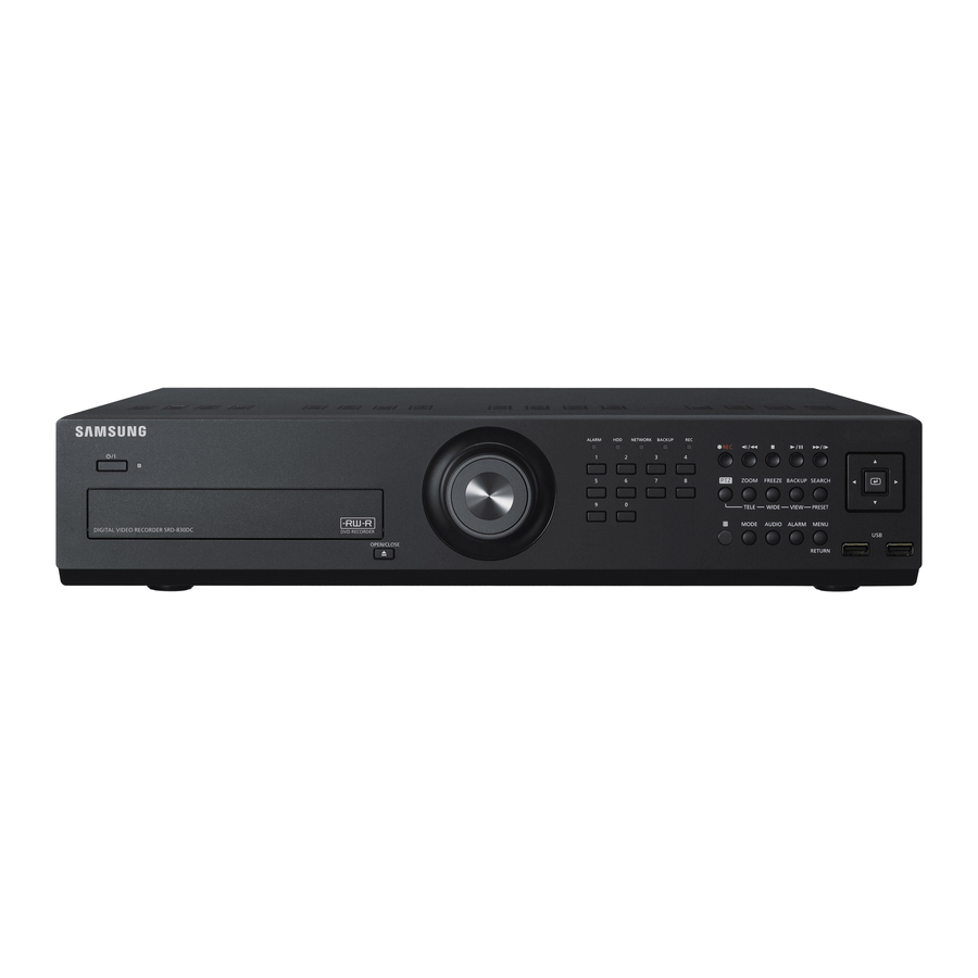 Samsung SRD-1650D 16CH CIF Real-time H.264 Real Time Digital Video Recorder 