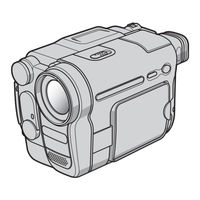 Sony TRV460 - Digital8 Handycam Camcorder Operation Manual