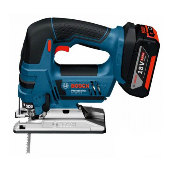 Bosch GST  18 V-LI S Original Instructions Manual