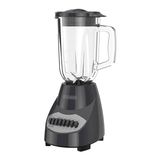 Black+Decker BL2013GG Use And Care Manual