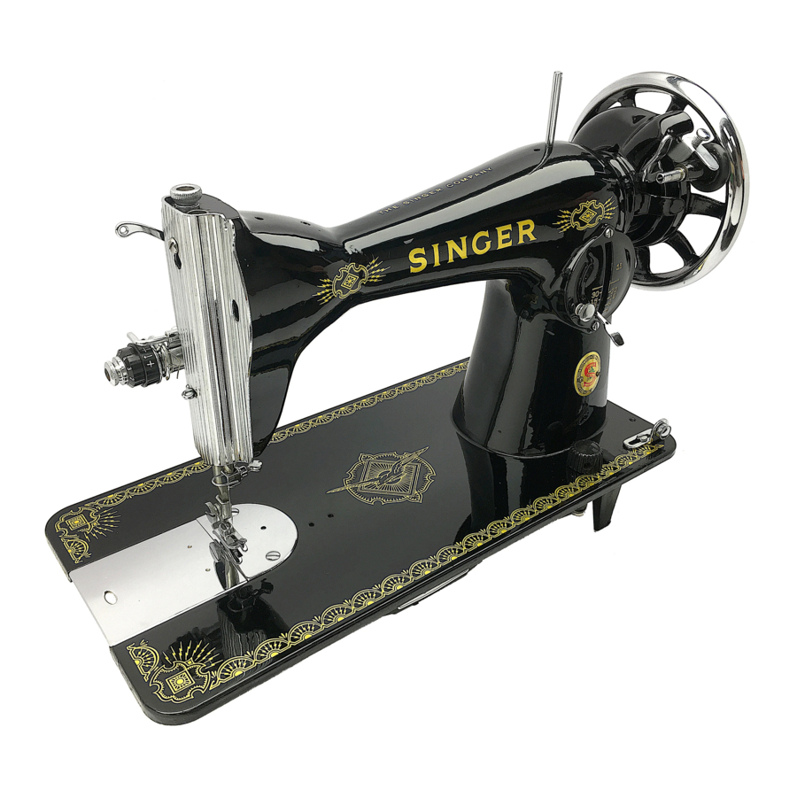 Singer 15-90 Instructions For Using Manual