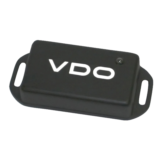 VDO 340 786 Instruction Sheet