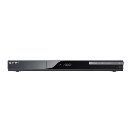 Samsung BD-C5900 User Manual