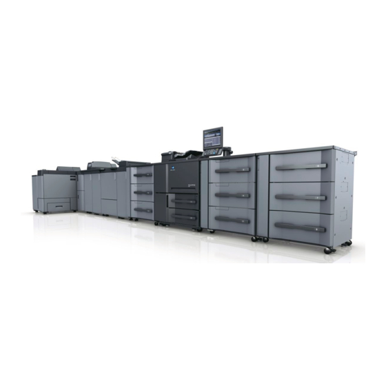 Konica Minolta AccurioPress 6136 Shortcut Manual