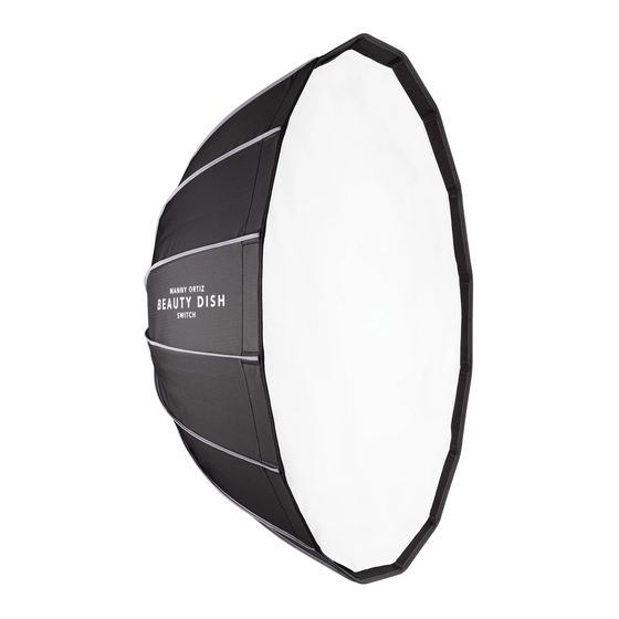 Westcott MANNY ORTIZ BEAUTY DISH SWITCH Quick Start Manual
