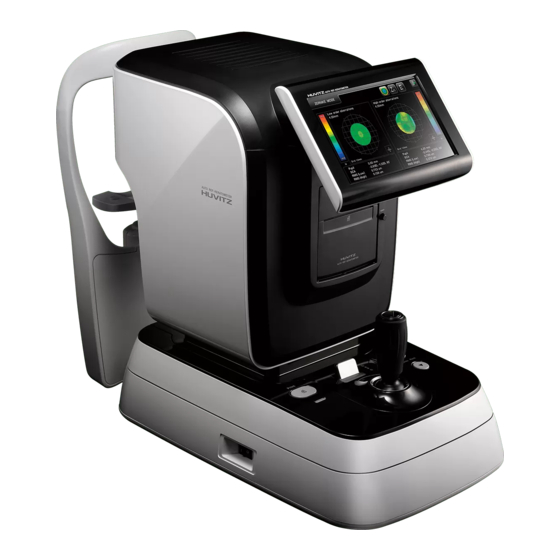 Huvitz HRK-8000A Instruction Manual