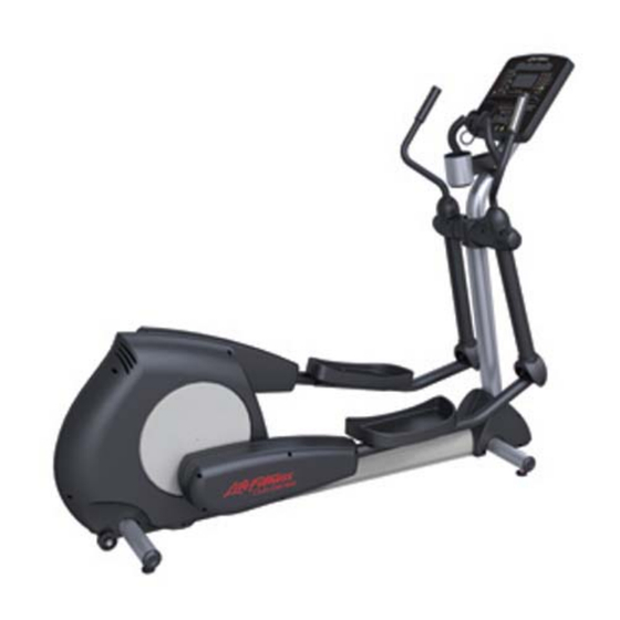 Life Fitness CSX Cross-Trainer Operation Manual
