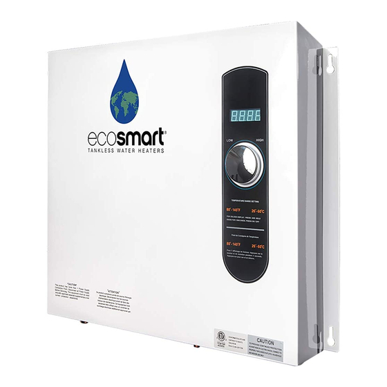 Eco-Smart ECO 36 Installation Instructions & Owner's Manual