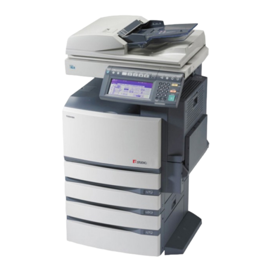 Toshiba E-STUDIO 3511 Operator's Manual