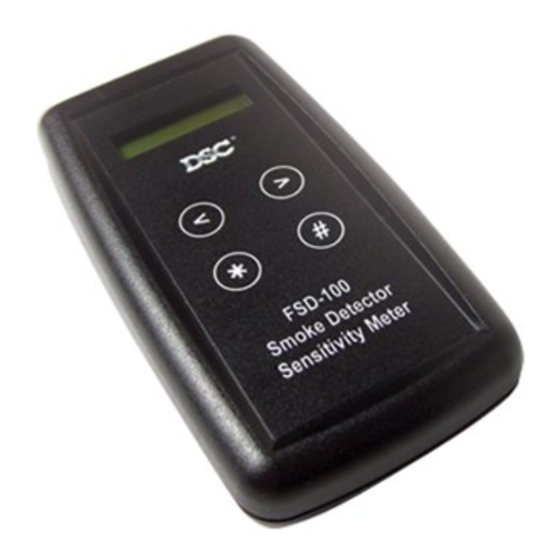 DSC FSD-100 User Manual