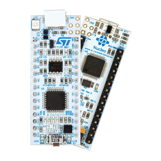 ST STM32 Nucleo-32 User Manual