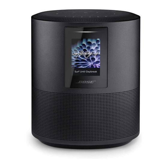 Bose 500 Manual