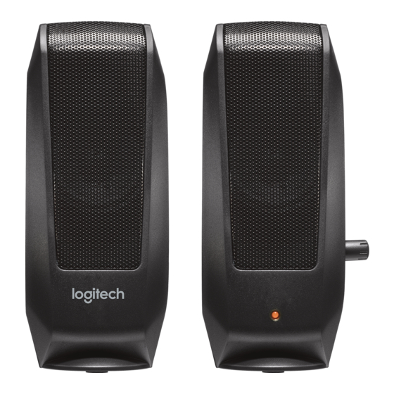 Logitech S120 Complete Setup Manual