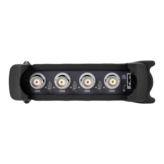 VOLTCRAFT DSO-3074 Brief Instructions