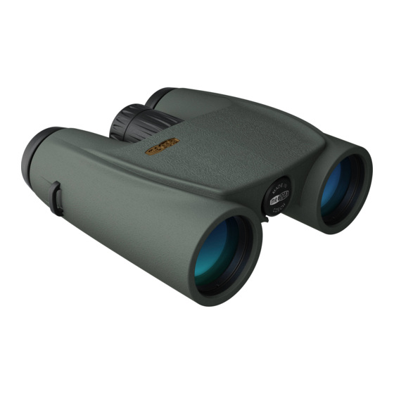 Meopta MeoStar B1 Plus 8x32 Quick Start Manual