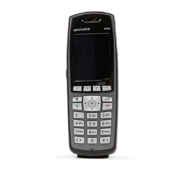 SpectraLink RingCentral Office 84 Series Manuals