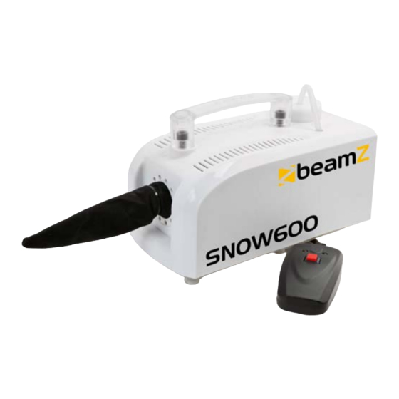 Beamz Snow600 Manuals