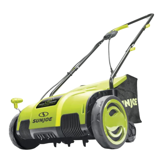 SNOWJOE Sunjoe AJ798E-RM Operator's Manual