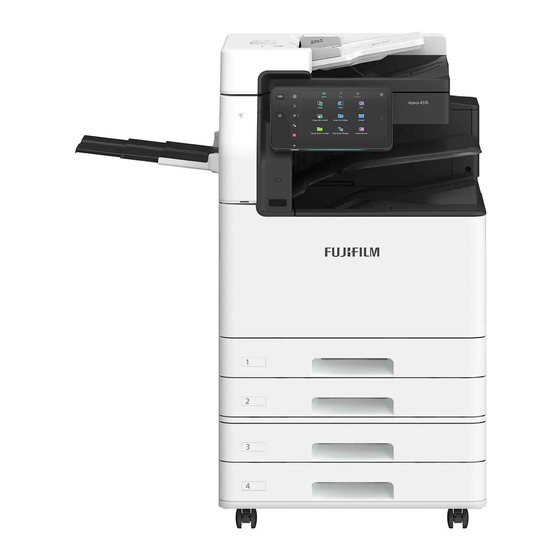 FujiFilm Apeos 3570 Reference Manual