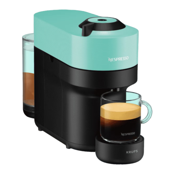 Nespresso Vertuo POP Manual