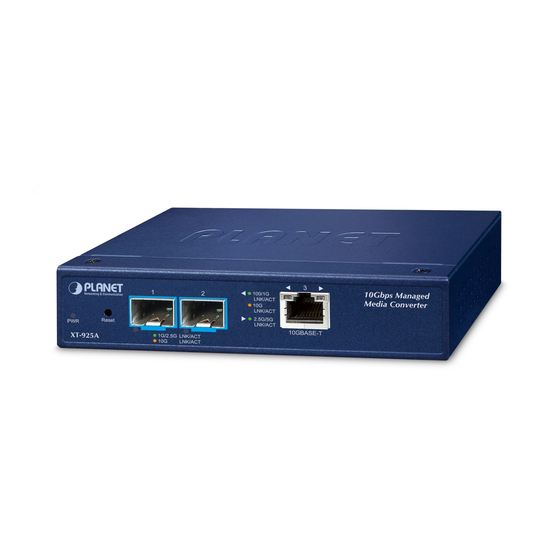 Planet XT-900 Series Manuals