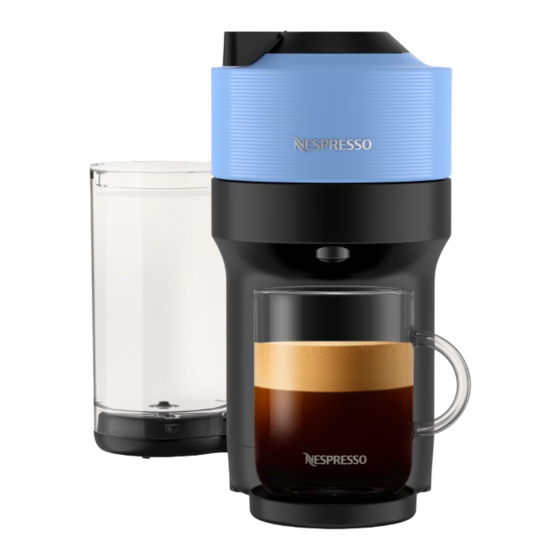 Nespresso VERTUO POP+ Quick Start Manual