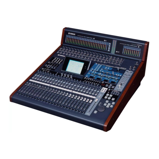 Yamaha 02R96 Installation Manual