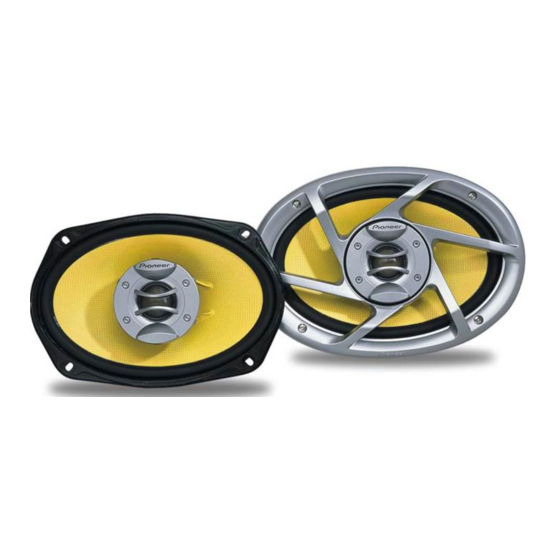 Pioneer TS-D690R Manual