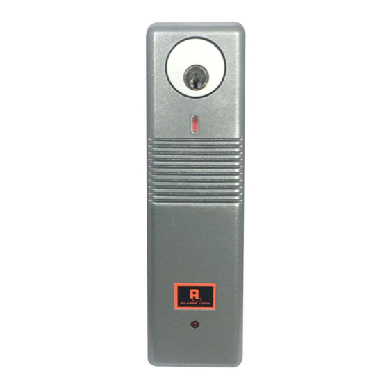 Alarm Lock PG21 Installation Instructions