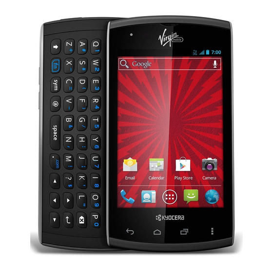 Kyocera Rise User Manual