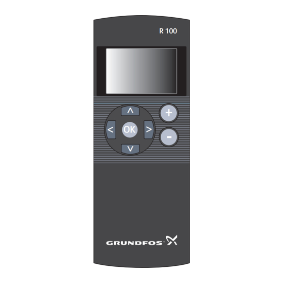 Grundfos R100 Installation And Operating Istructions