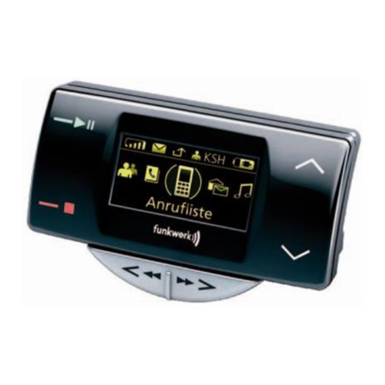 Funkwerk EGO FLASH Operating Manual