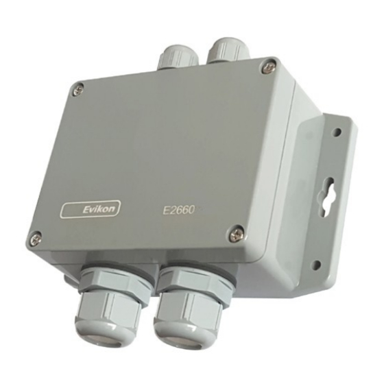 Evikon PluraSens E2660-CO-NO2 User Manual