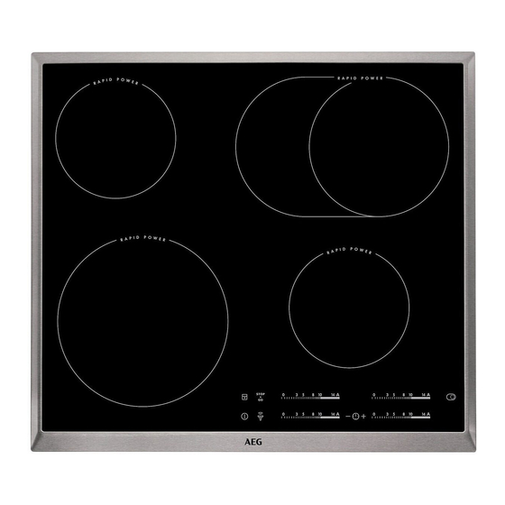 Zanussi HK654850XB Manuals