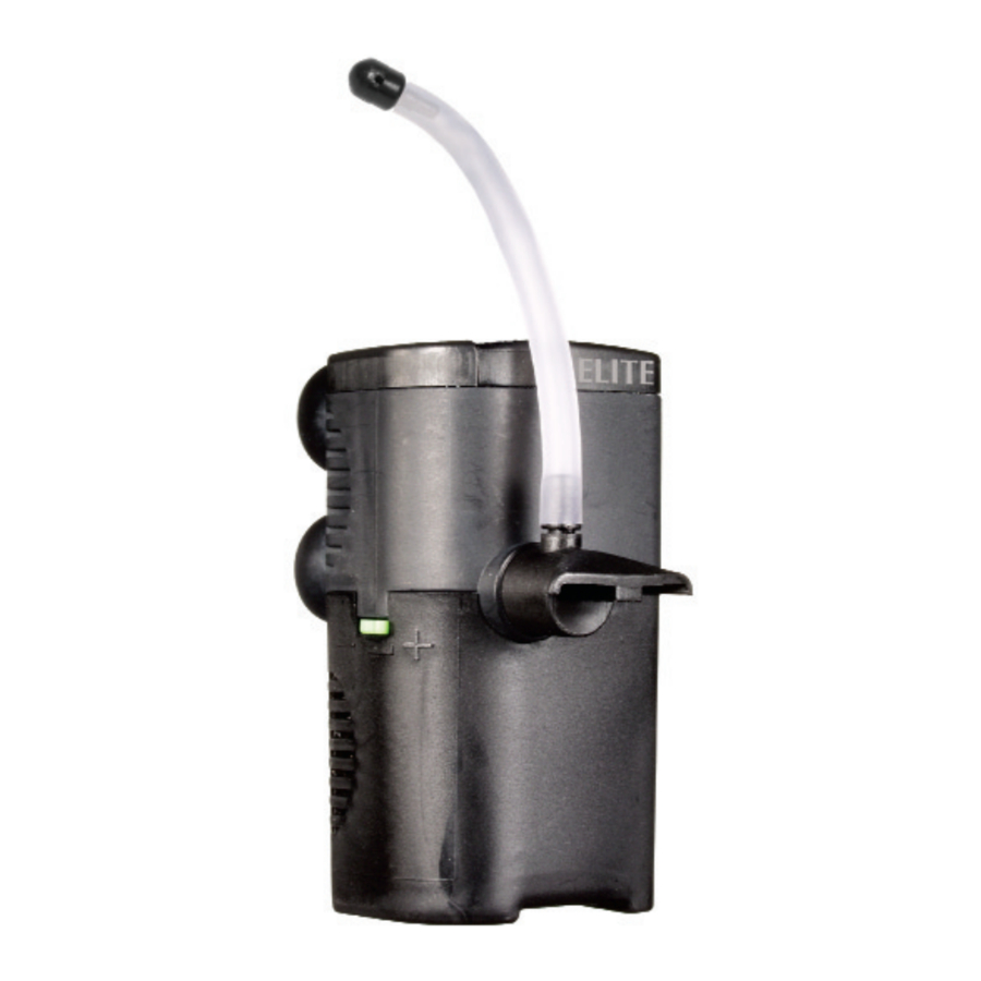 Hagen ELITE MINI, A-130 - Underwater Filter Installation Manual