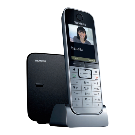 Siemens Gigaset SL785 User Manual