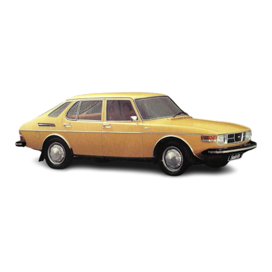 Saab 99 Service Manual