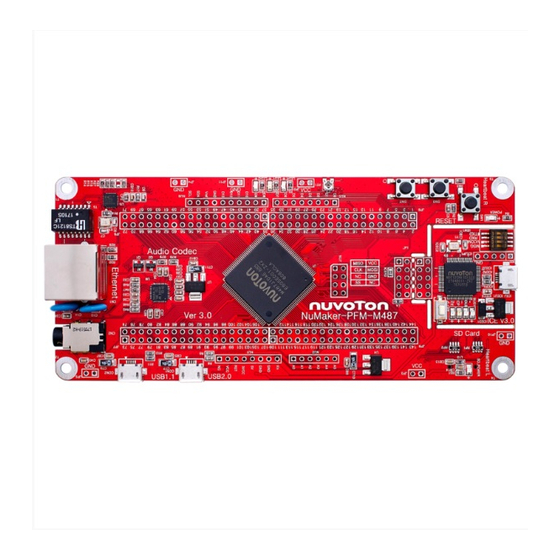 Nuvoton NuMicro Series User Manual