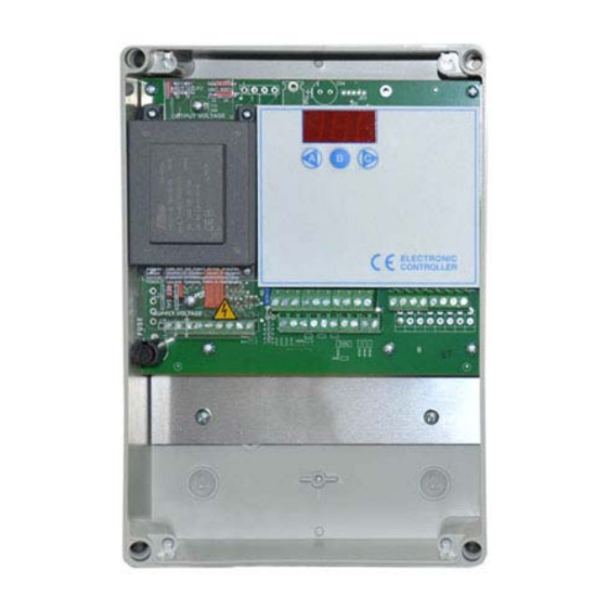 ESA SEQUENCER FOR DEDUSTING PLANTS Installation Instructions Manual