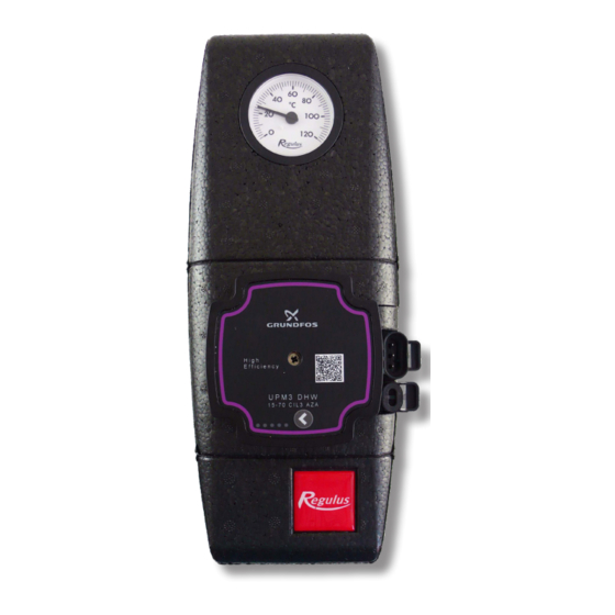 Regulus CSE TV ZV G 1F Installation And Operation Manual