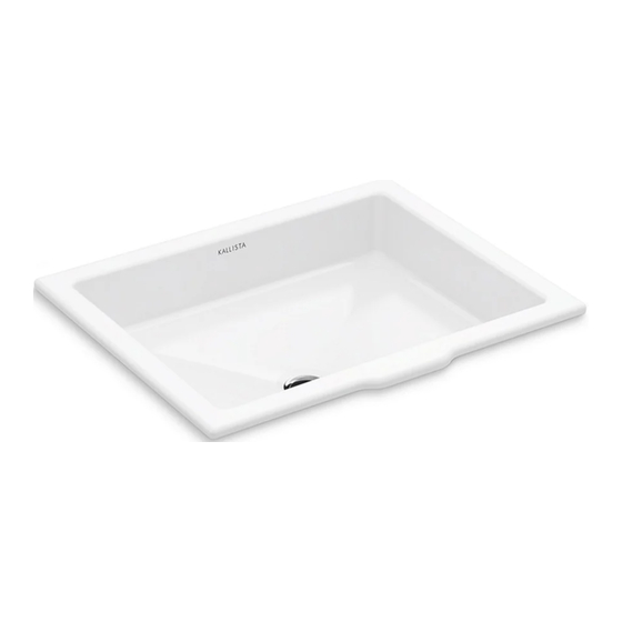 Kallista PERFECT P74235-WO-0 Installation Manual