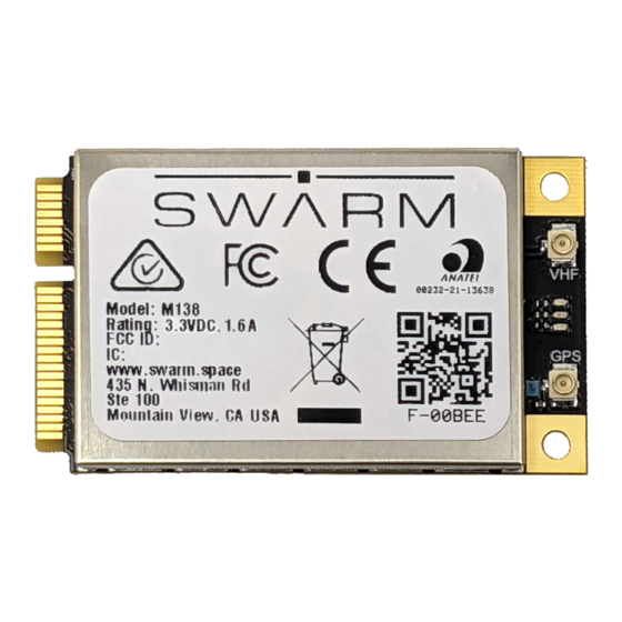 Swarm M138 Product Manual