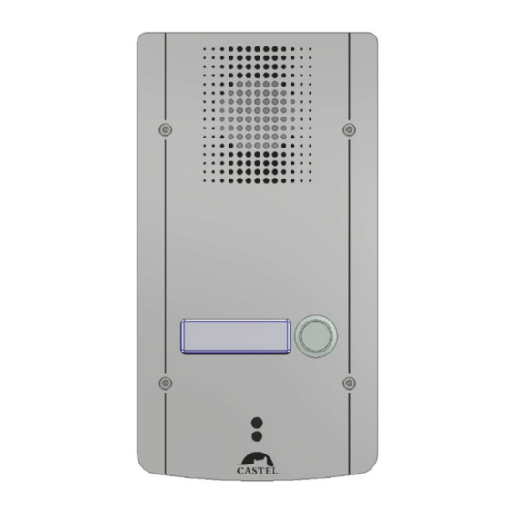 Castel AXESS Series Manual