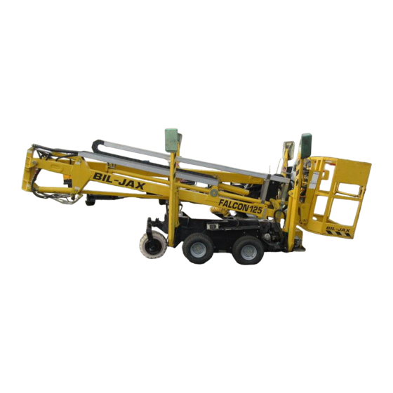 Bil-Jax FALCON 125 Service And Parts Manual